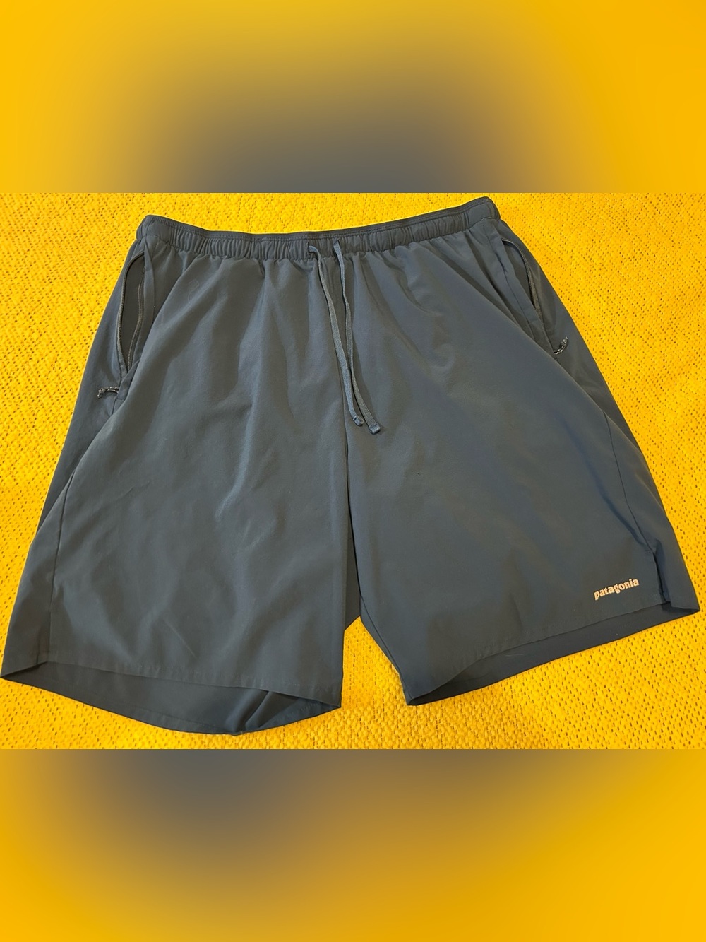 Patagonia Men's Athletic Drawstring Shorts - Slate Blue
